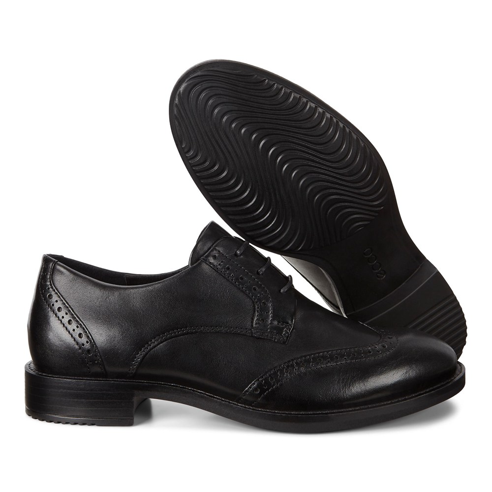 Womens Dress Shoes - ECCO Sartorelle 25 Tailored - Black - 0824MJDNG